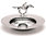 Silver Plated Racehorse Dish