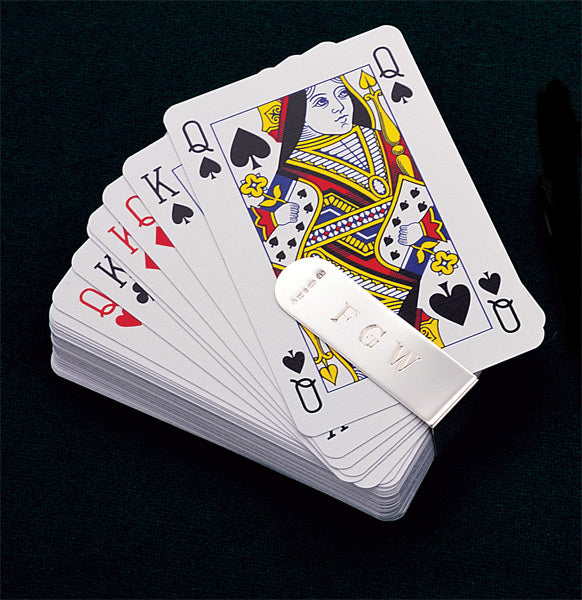 Sterling Silver Playing Card Grip
