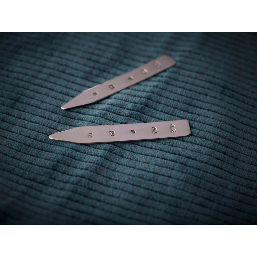 Sterling Silver Collar Stiffeners