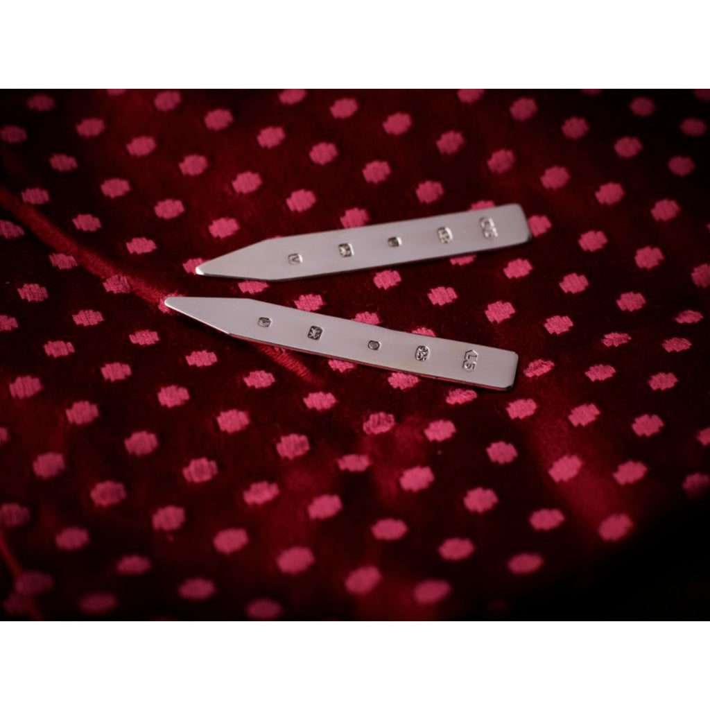 Sterling Silver Collar Stiffeners