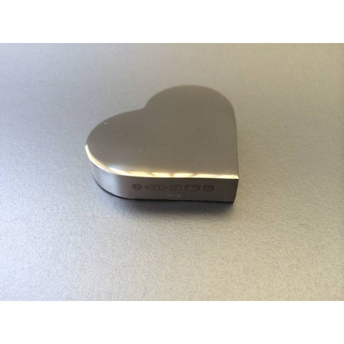 Sterling Silver Heart Paperweight
