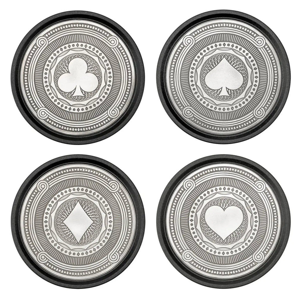Royal Selangor Ace Pewter Coaster Set (Set of 4)