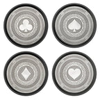 Royal Selangor Ace Pewter Coaster Set (Set of 4)