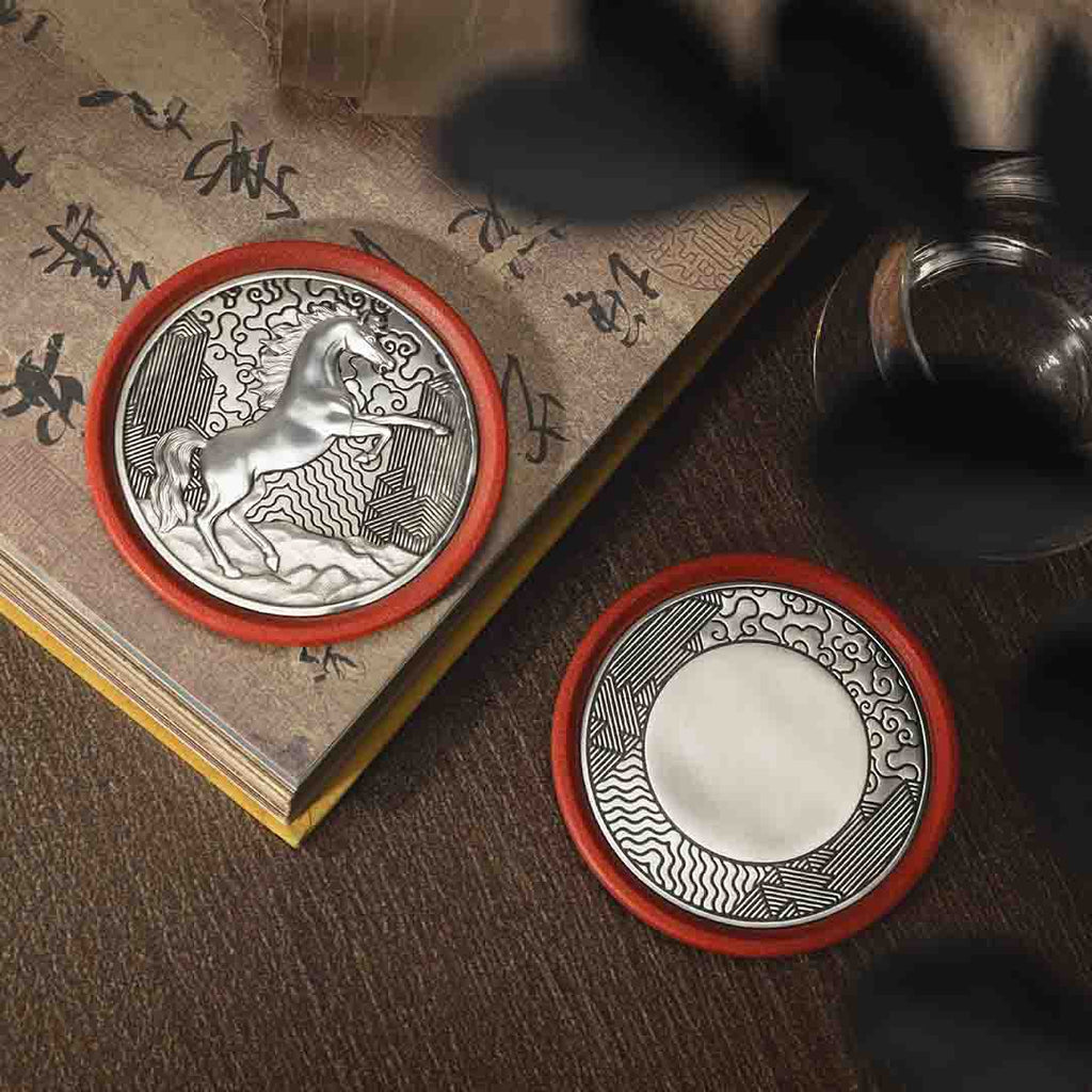 Royal Selangor 2026 Year of the Horse Pewter Coaster