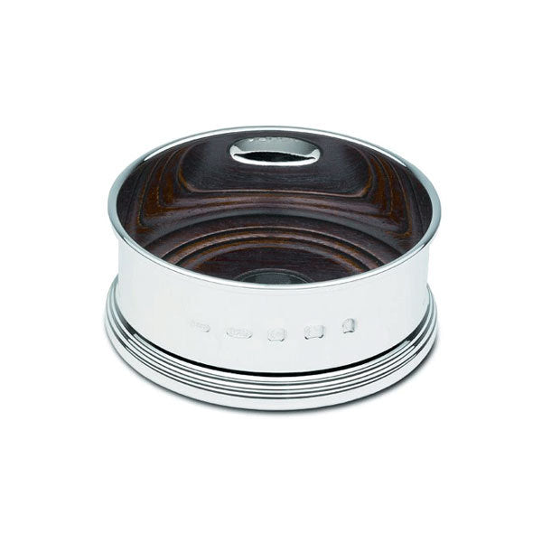 Sterling Silver Straight Sided Coaster Heavy