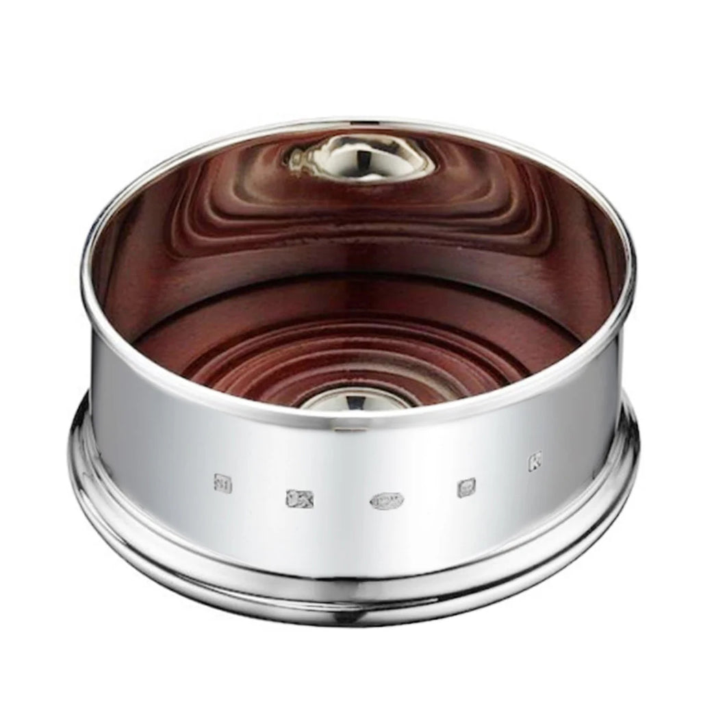 Sterling Silver Straight Sided Coaster Heavy
