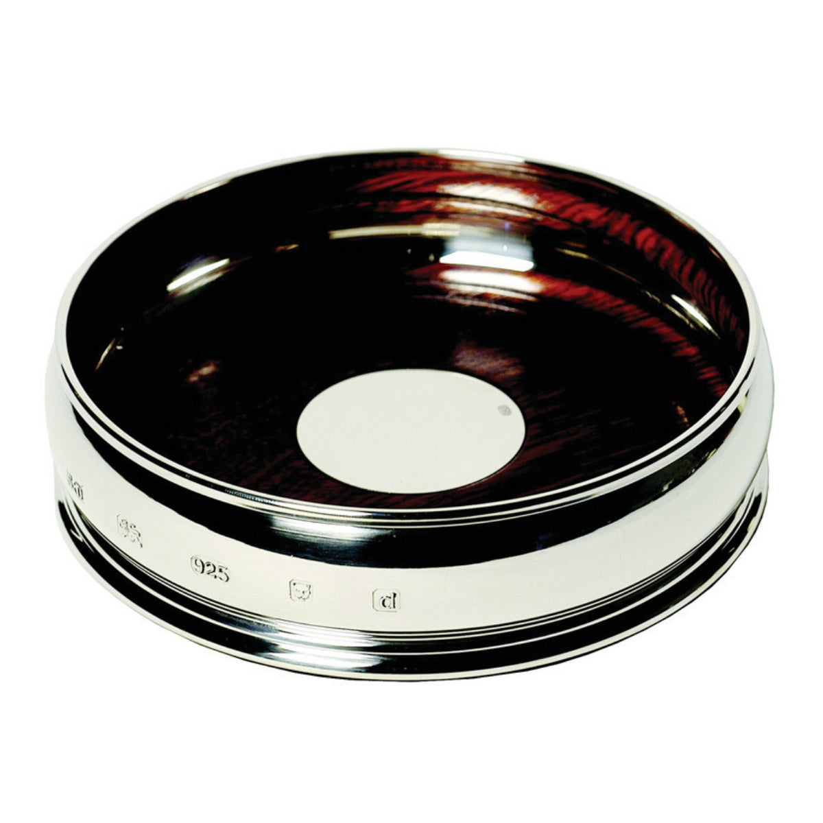 Sterling Silver Heavy Bellied Coaster