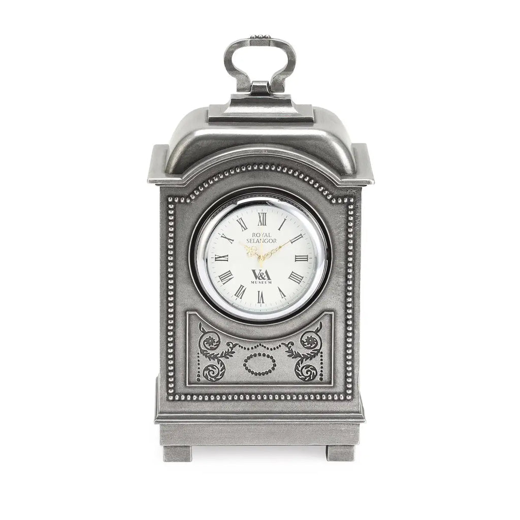 Pewter Carriage Clock