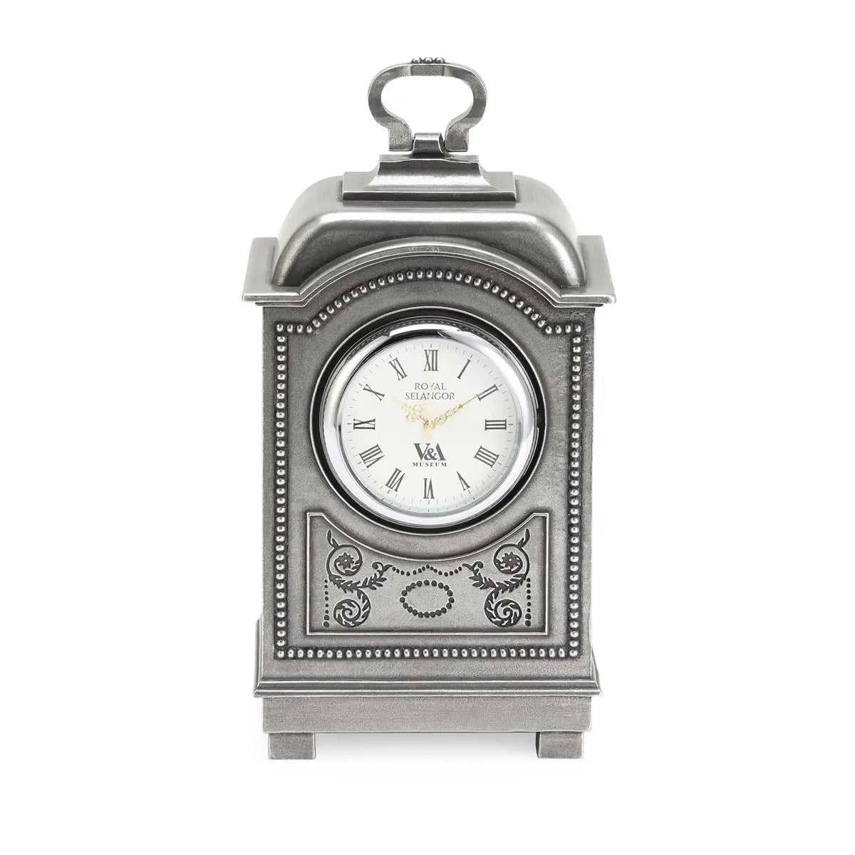 Pewter Carriage Clock