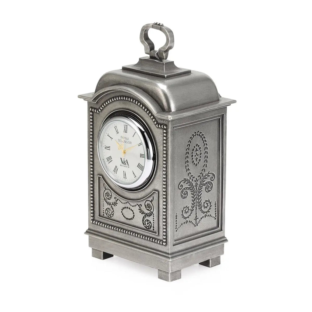 Pewter Carriage Clock
