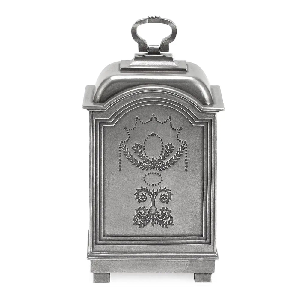 Pewter Carriage Clock