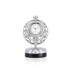 Pewter Tariq Desk Clock