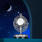 Pewter Tariq Desk Clock