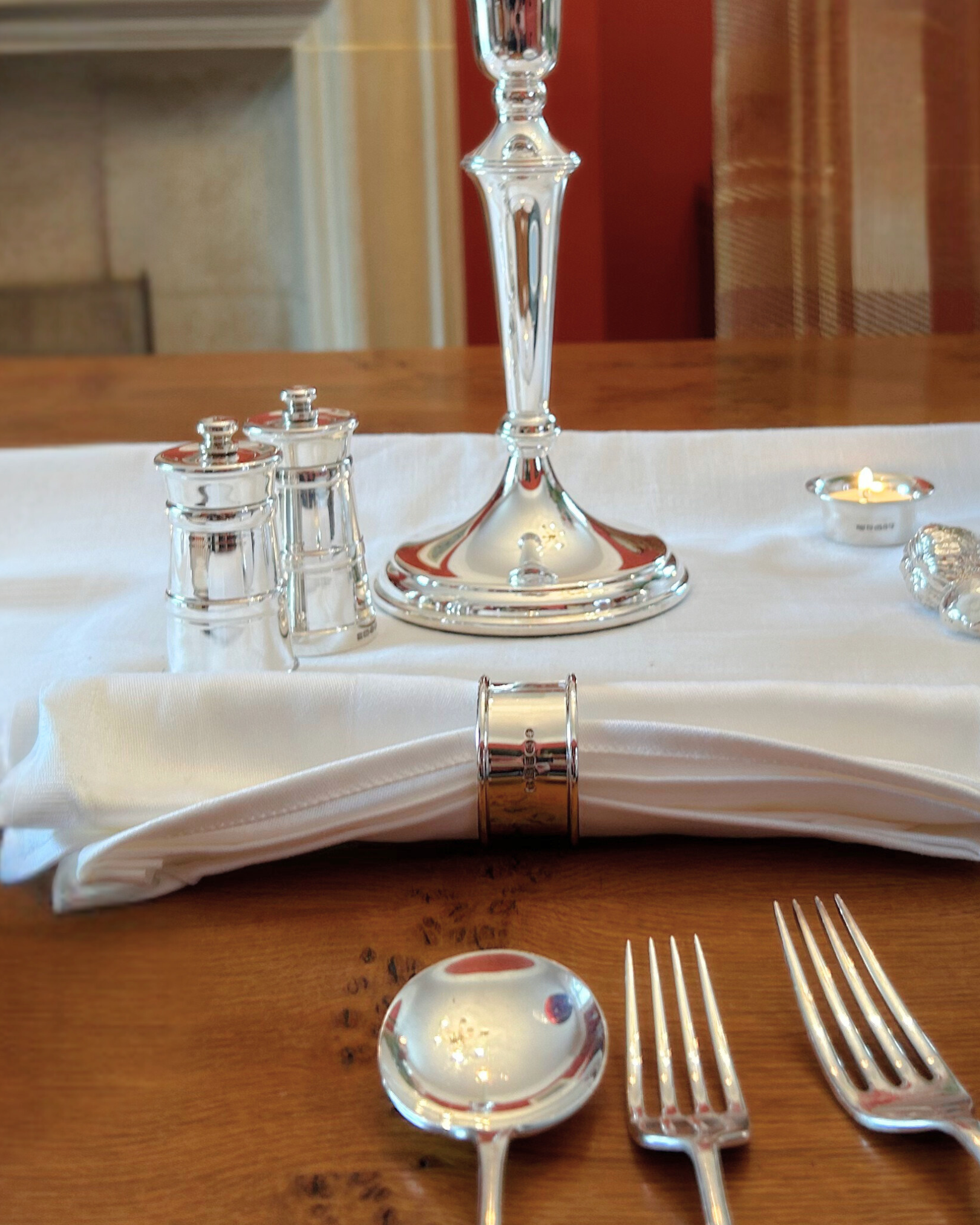 Sterling Silver Capstan Style Pepper Mill