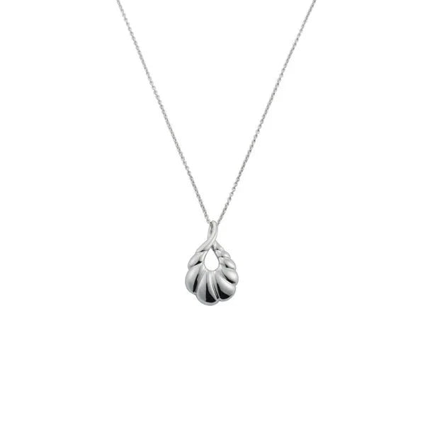 Sterling Silver Palm Medium Pendant