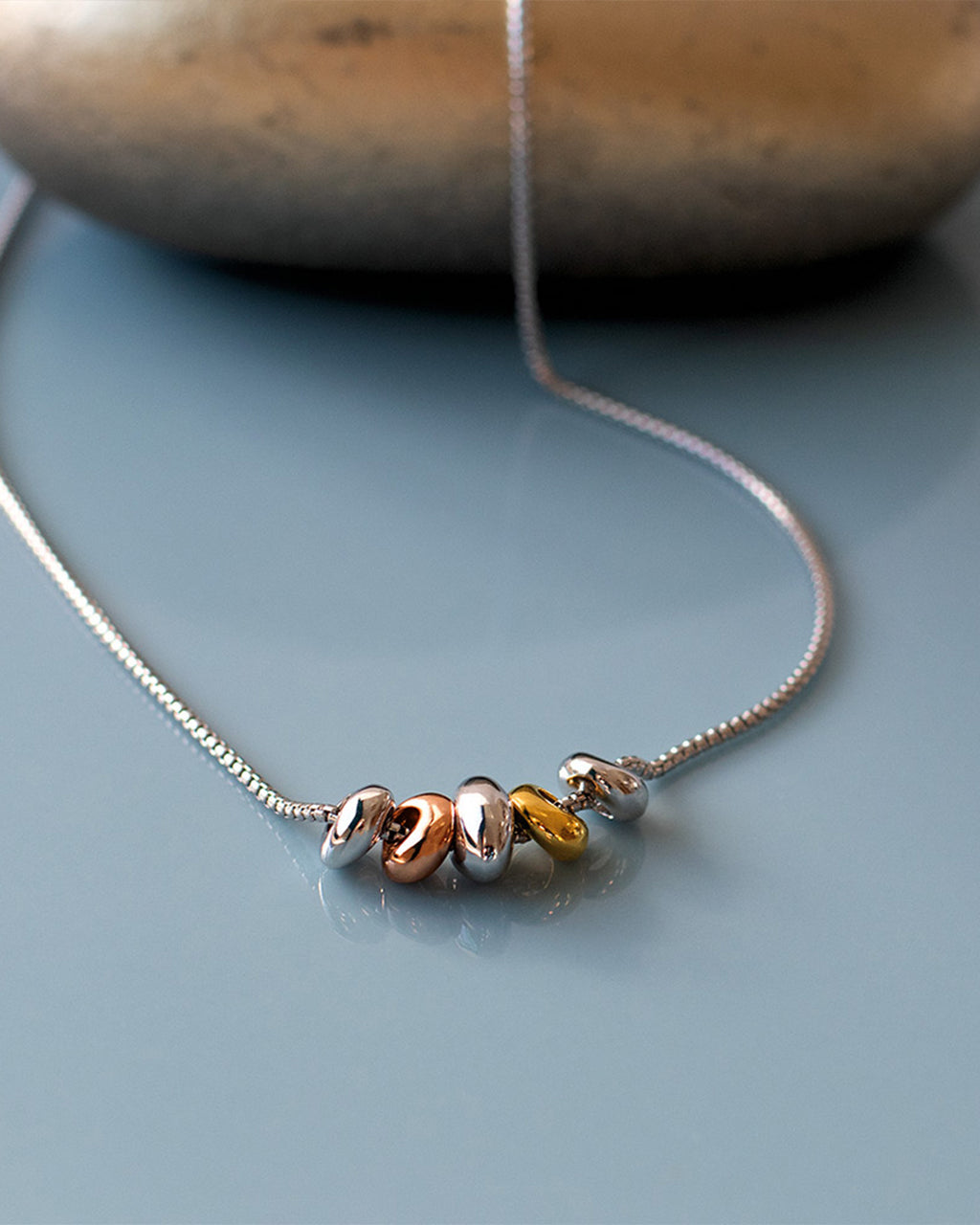 Coast Tumble Golden Necklace