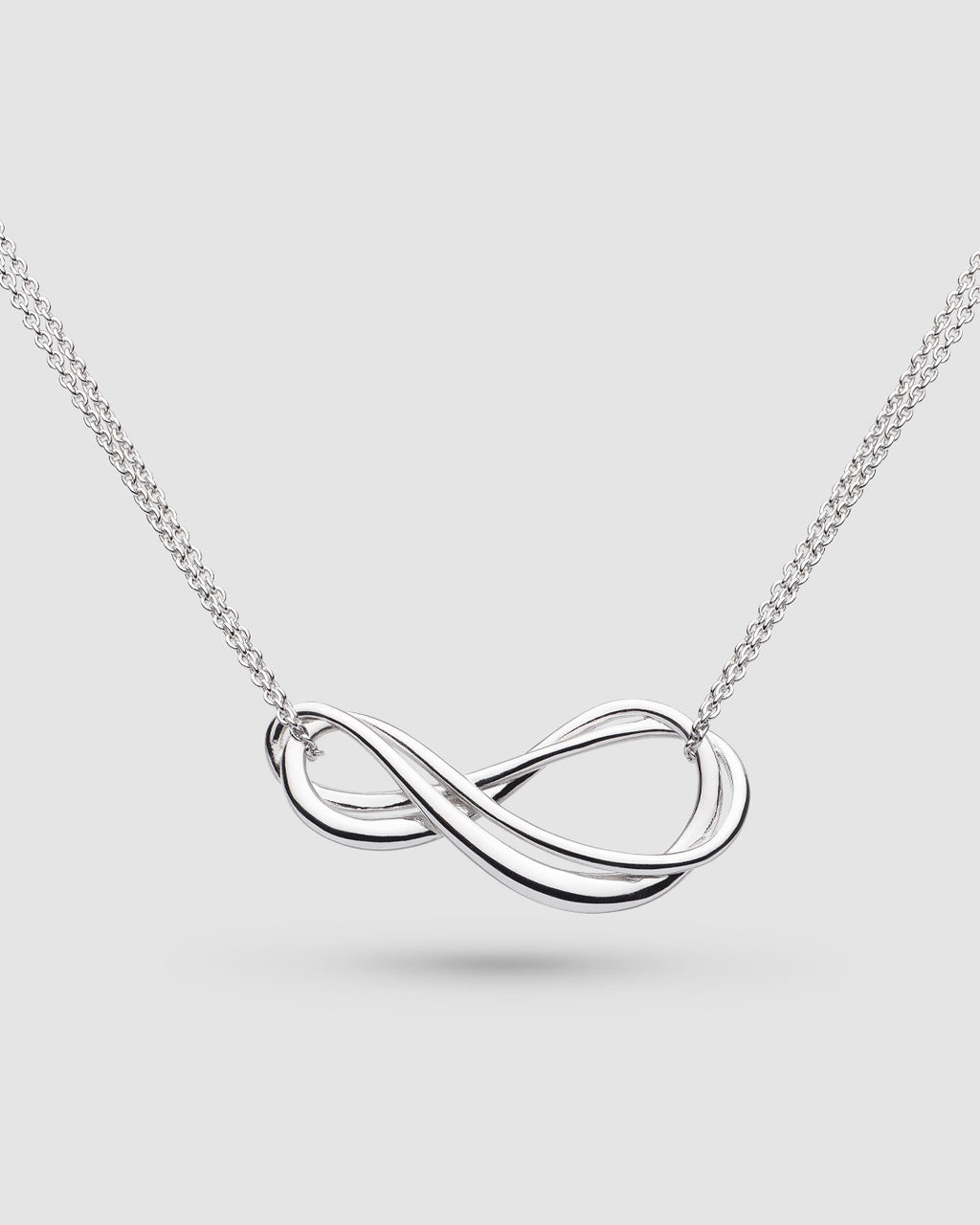 Infinity Twin Chain Necklace