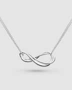 Infinity Twin Chain Necklace