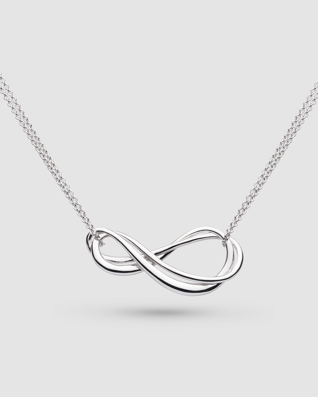Infinity Twin Chain Necklace