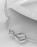 Infinity Twin Chain Necklace