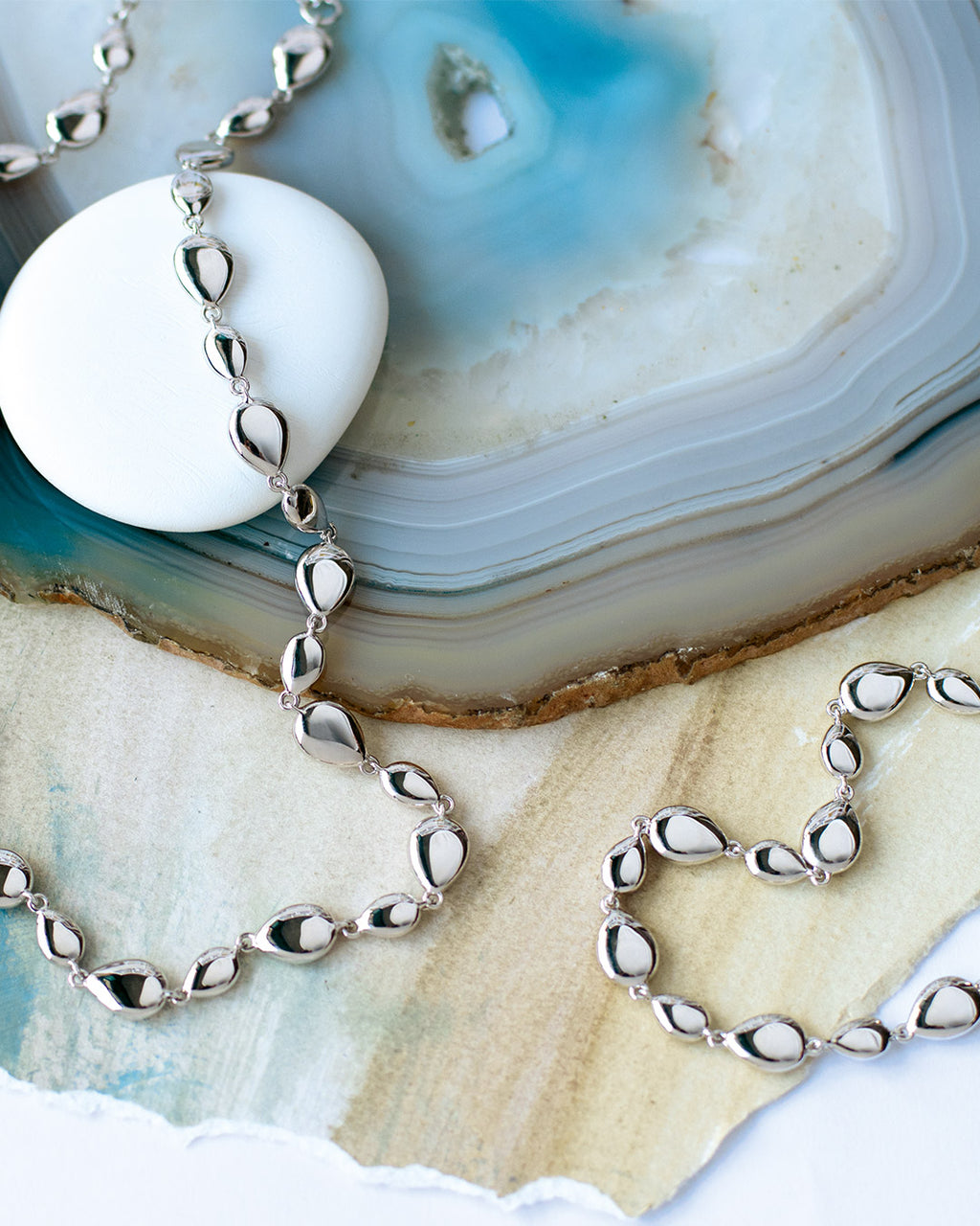 Coast Pebble Linking Pebbles Bracelet
