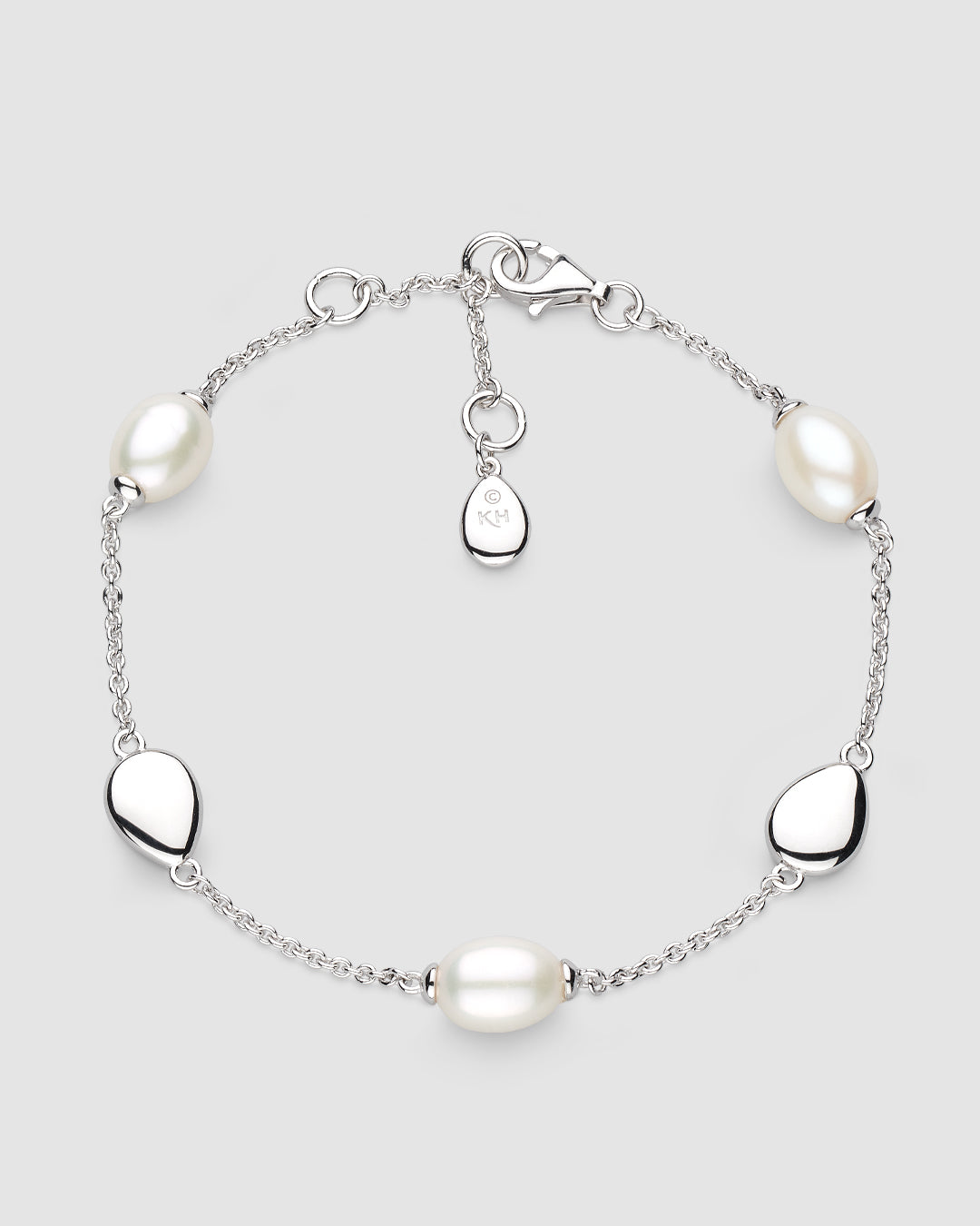 Coast Pebble Pearl Bracelet