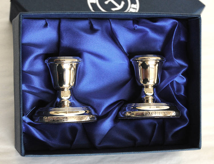 Sterling Silver Mini Candlesticks (Pair)