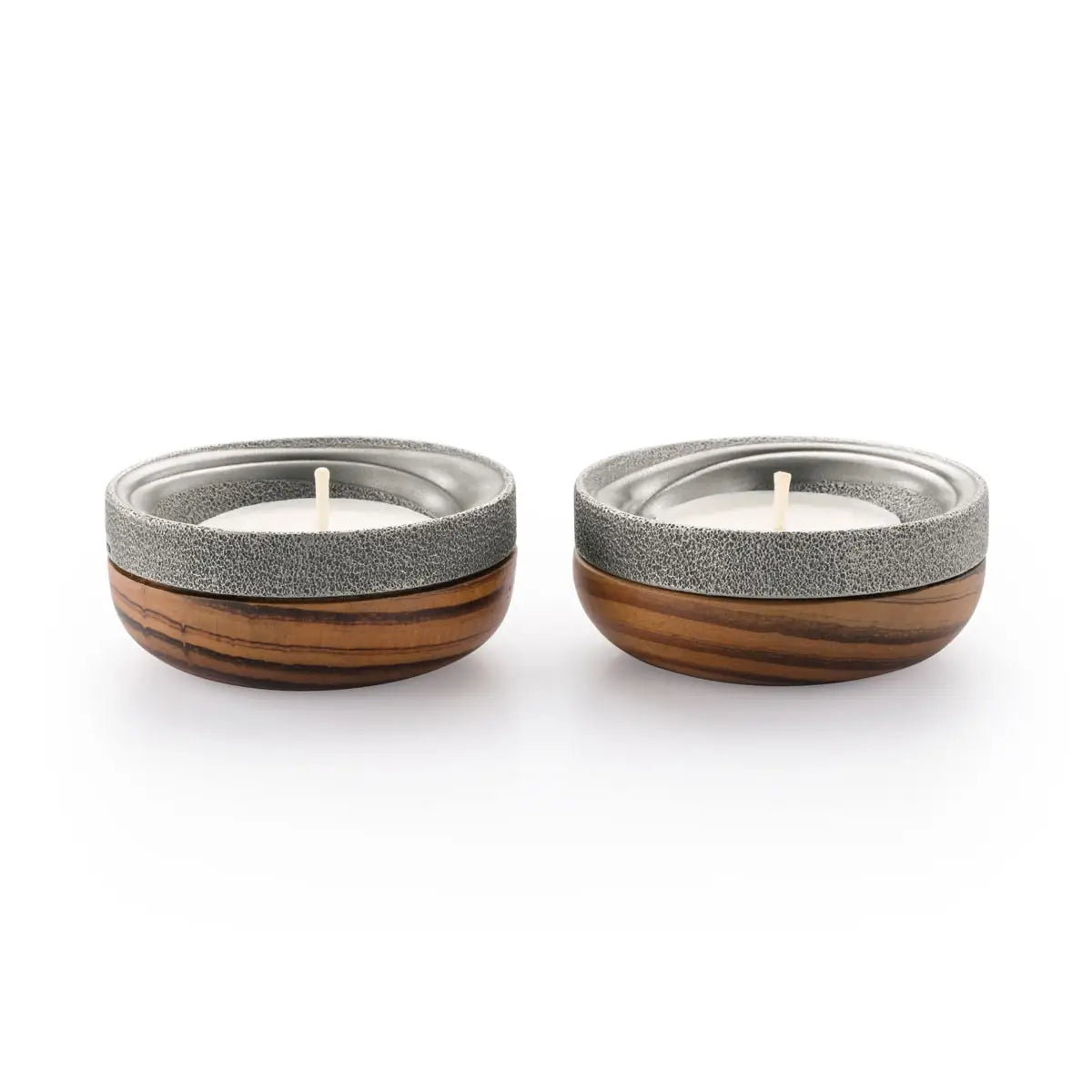 Royal Selangor Pewter Tealight Candle Holders (Pair)