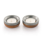 Royal Selangor Pewter Tealight Candle Holders (Pair)