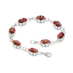 Heather Oval Charm Bracelet