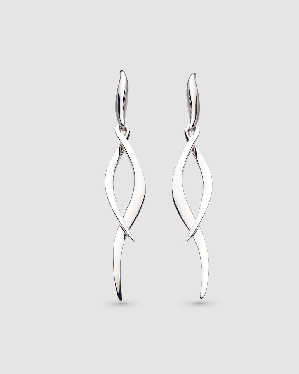 Entwine Twine Twist Drop Earrings