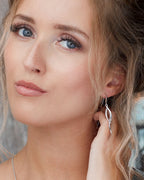 Entwine Twine Twist Drop Earrings