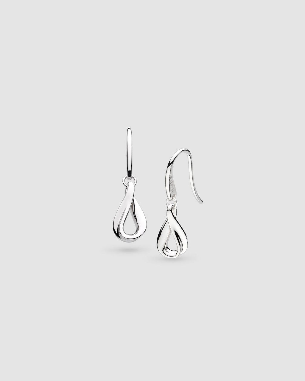 Serenity Loop Dainty Drop Earrings