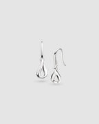 Serenity Loop Dainty Drop Earrings