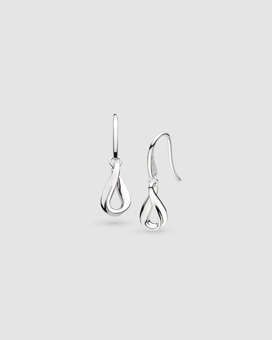 Serenity Loop Dainty Drop Earrings