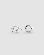 Bevel Trilogy Stud Earrings