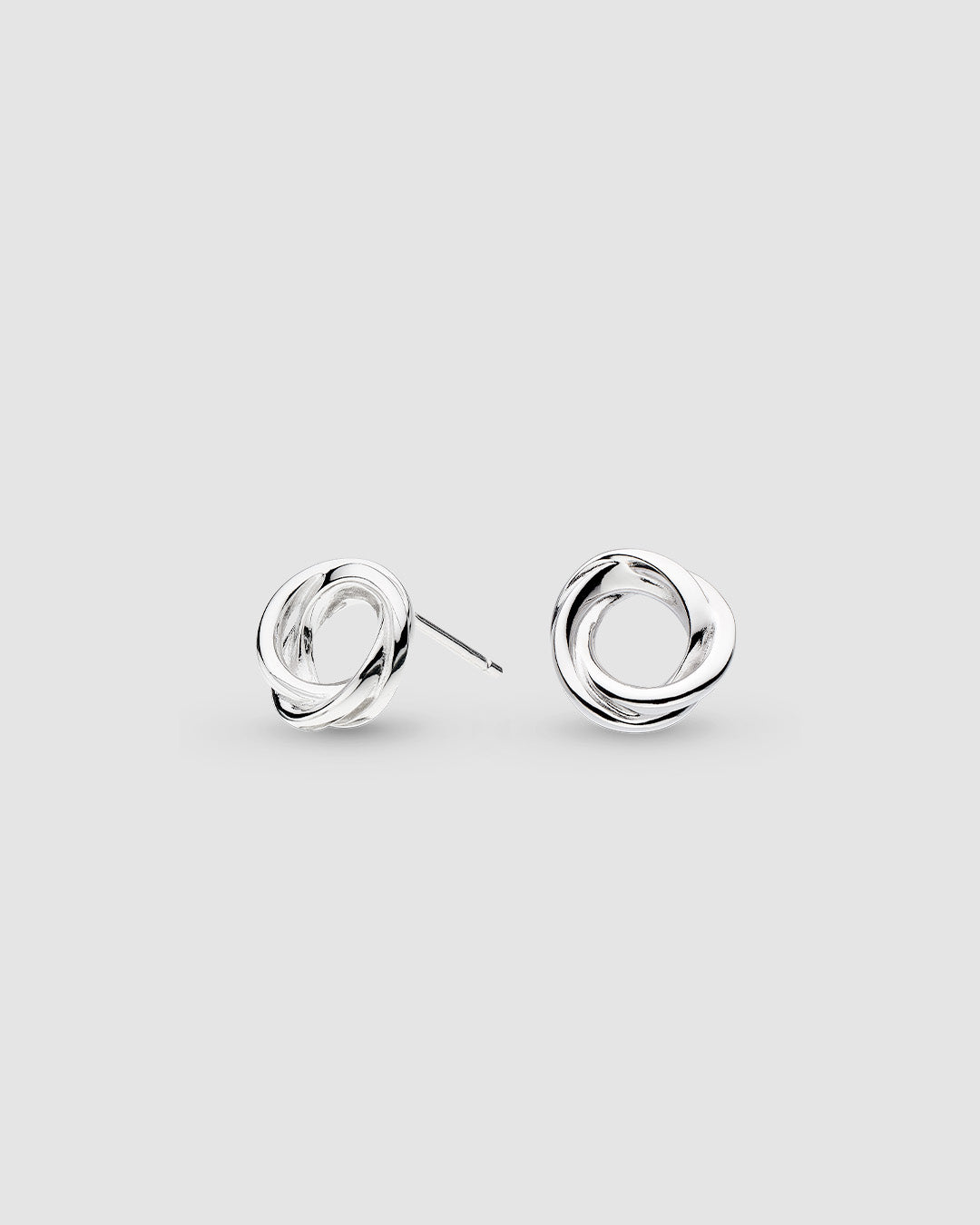 Bevel Trilogy Stud Earrings