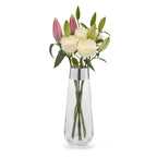 Sterling Silver & Glass Vase