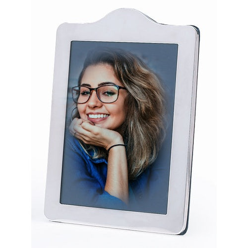 Sterling Silver Arch Top Photo Frame 5.5 x 4"