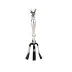 Silver Plated Stag's Head Bell