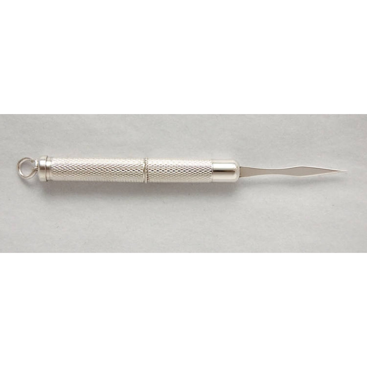 Sterling Silver Engine Turned Toothpick