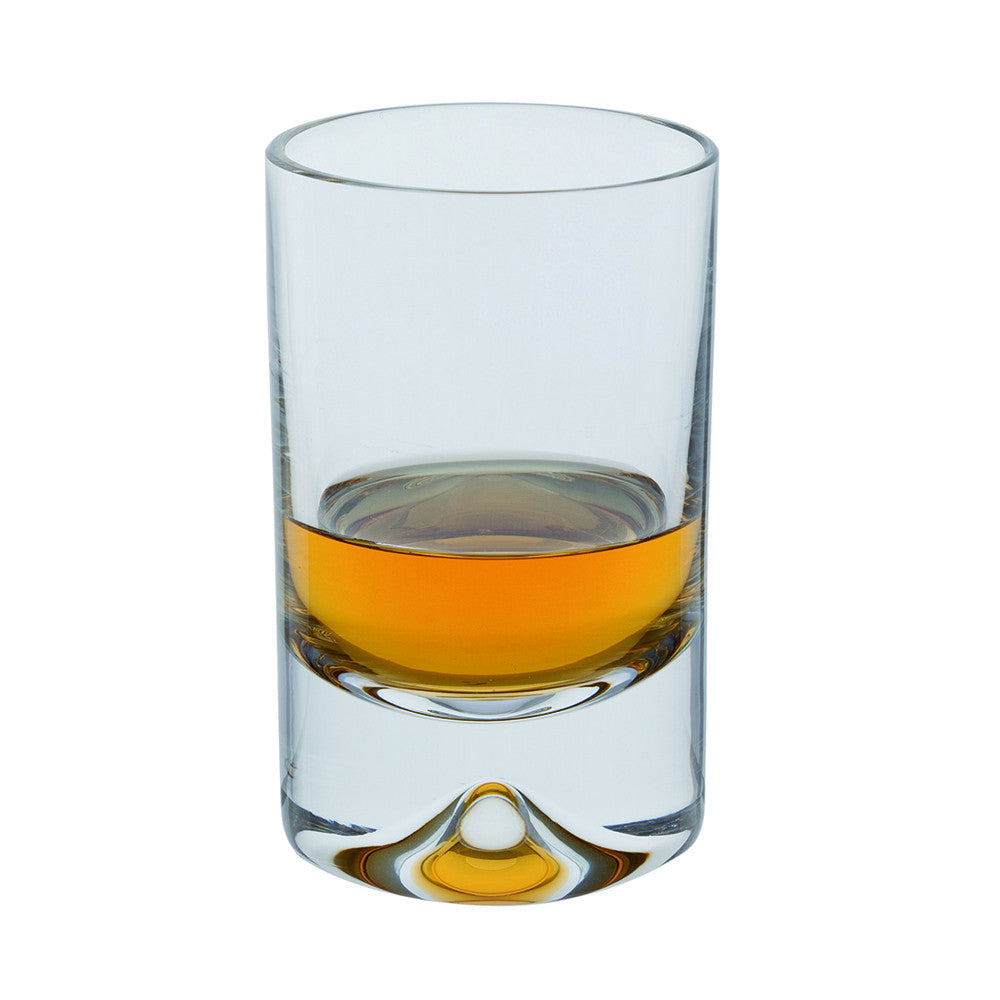 Crystal Dimple Shot Glasses set of 2