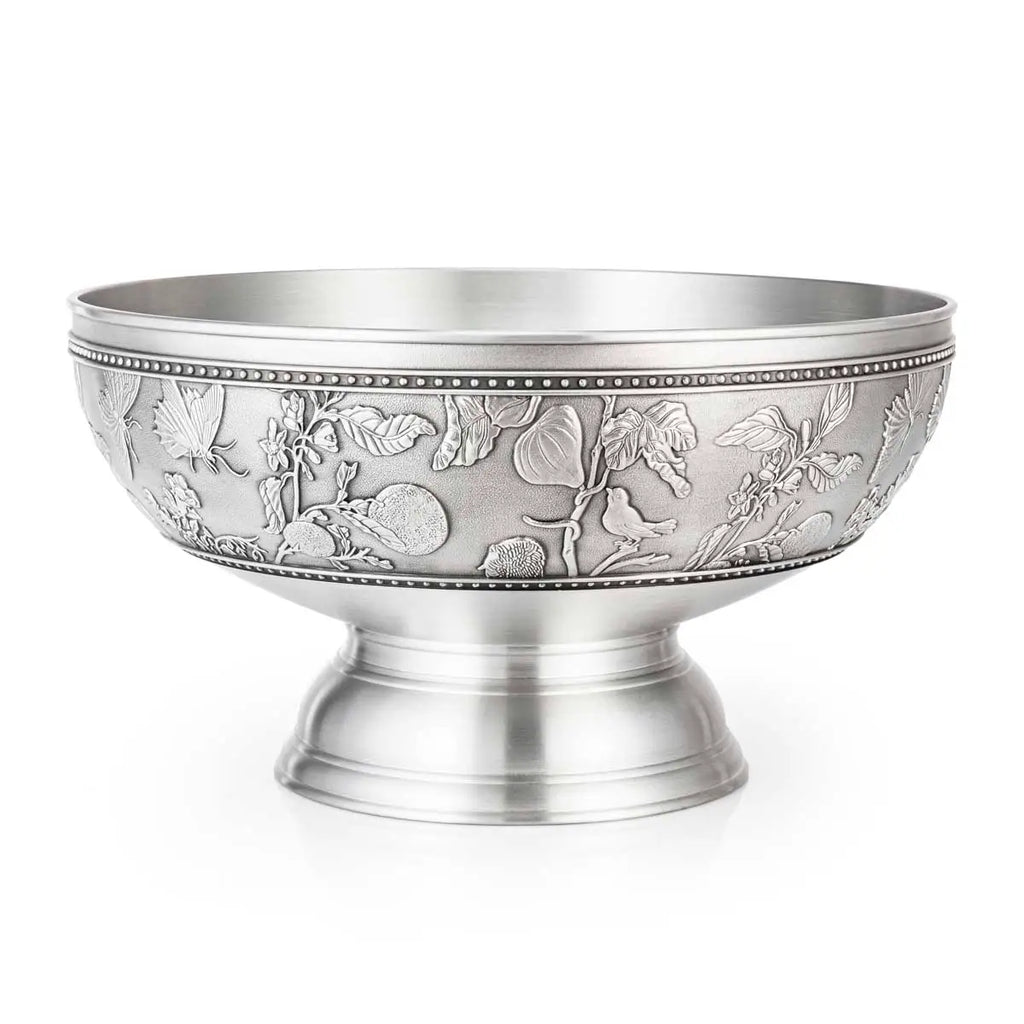 Pewter Merian Fruit Bowl