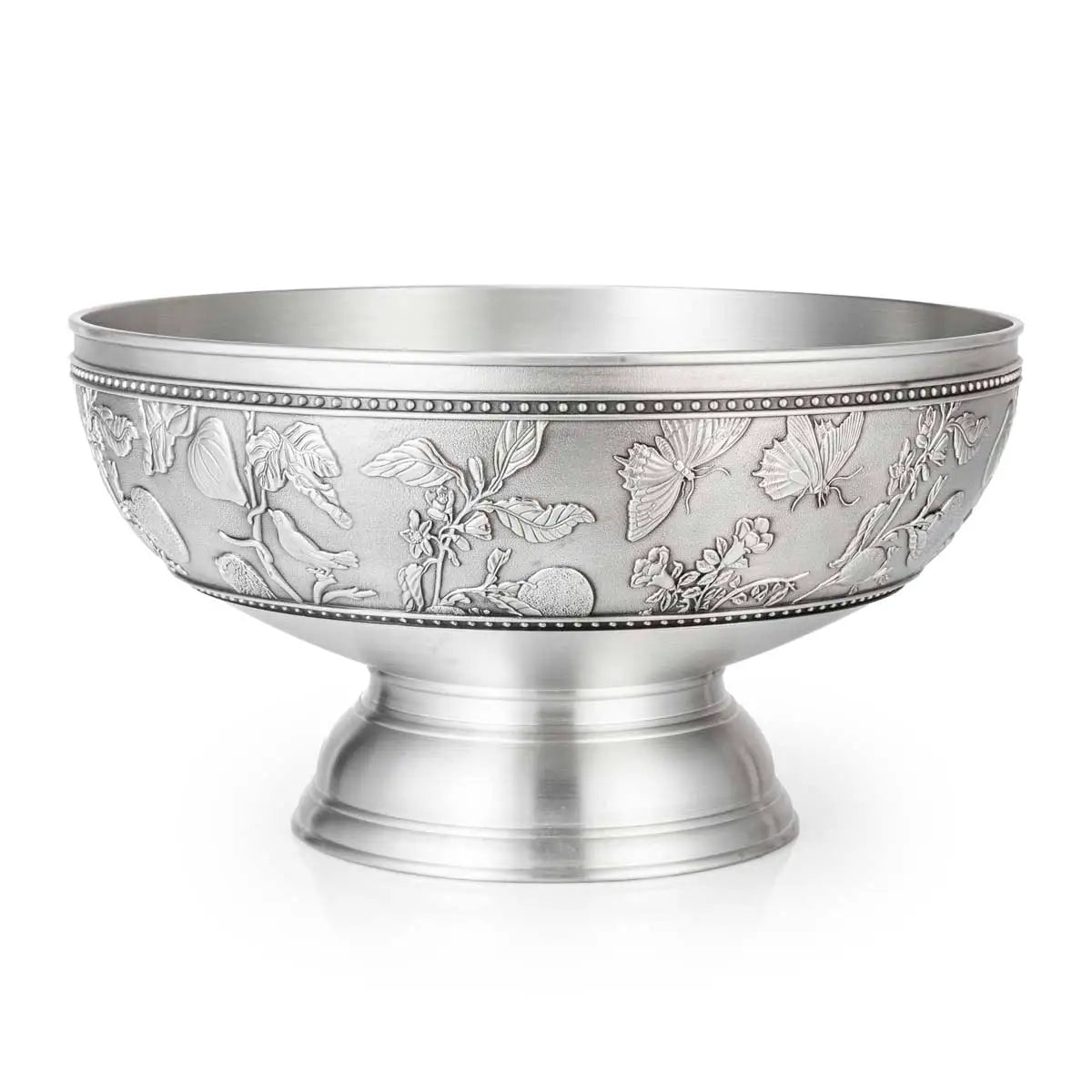 Pewter Merian Fruit Bowl