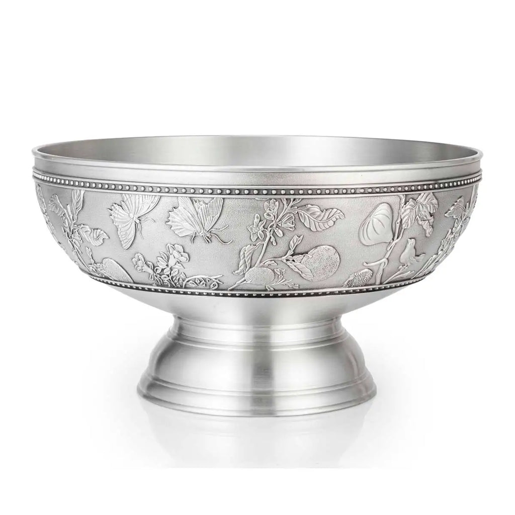 Pewter Merian Fruit Bowl