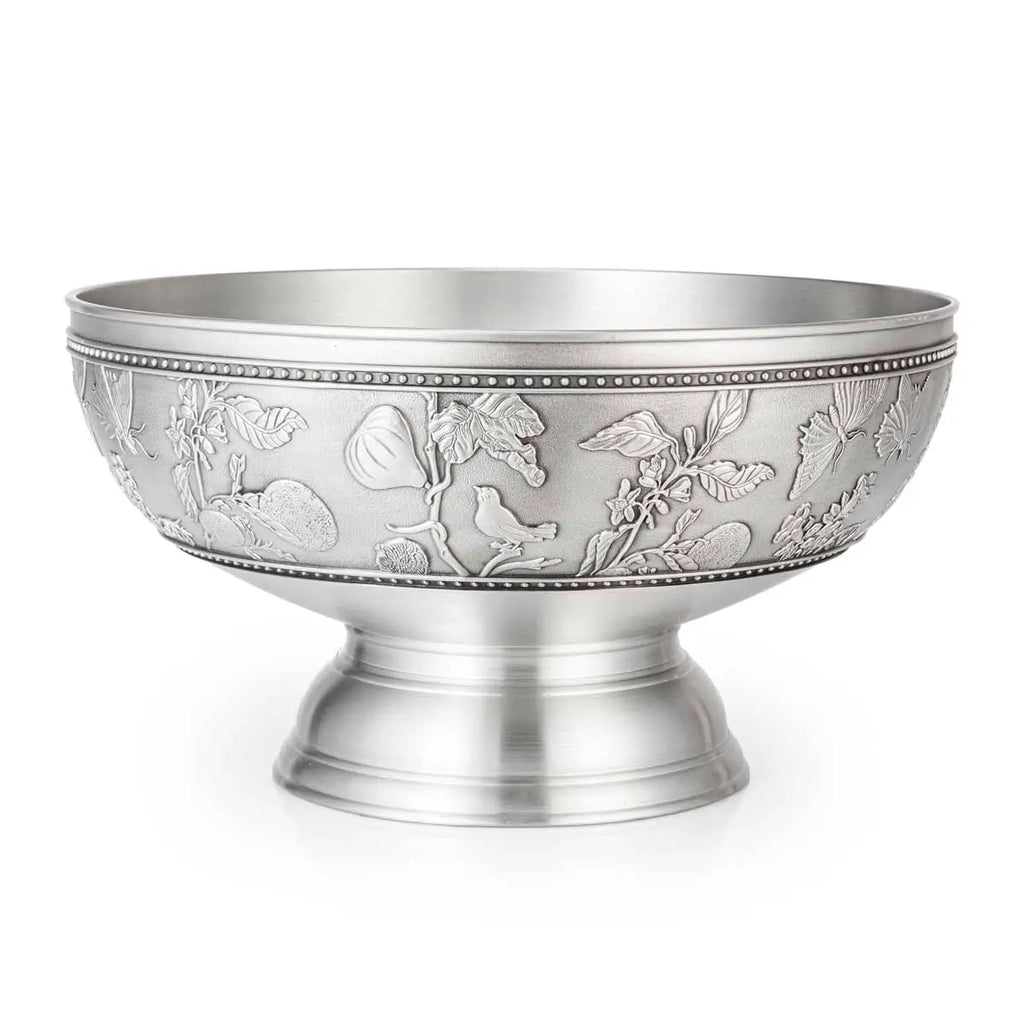 Pewter Merian Fruit Bowl