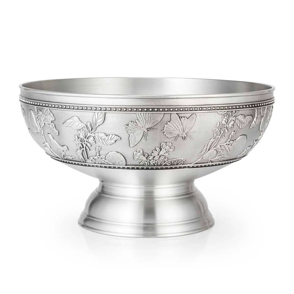 Pewter Merian Fruit Bowl