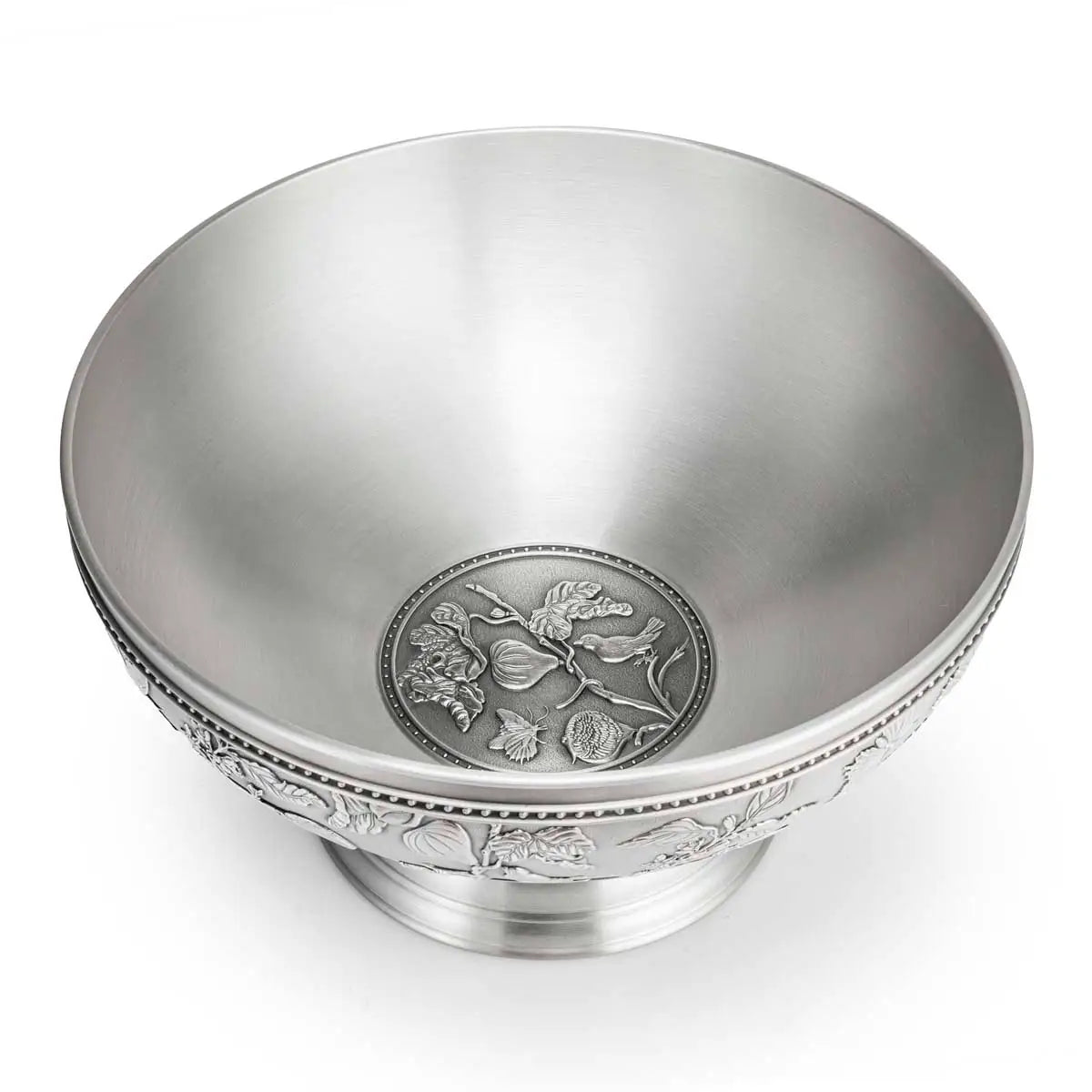 Pewter Merian Fruit Bowl