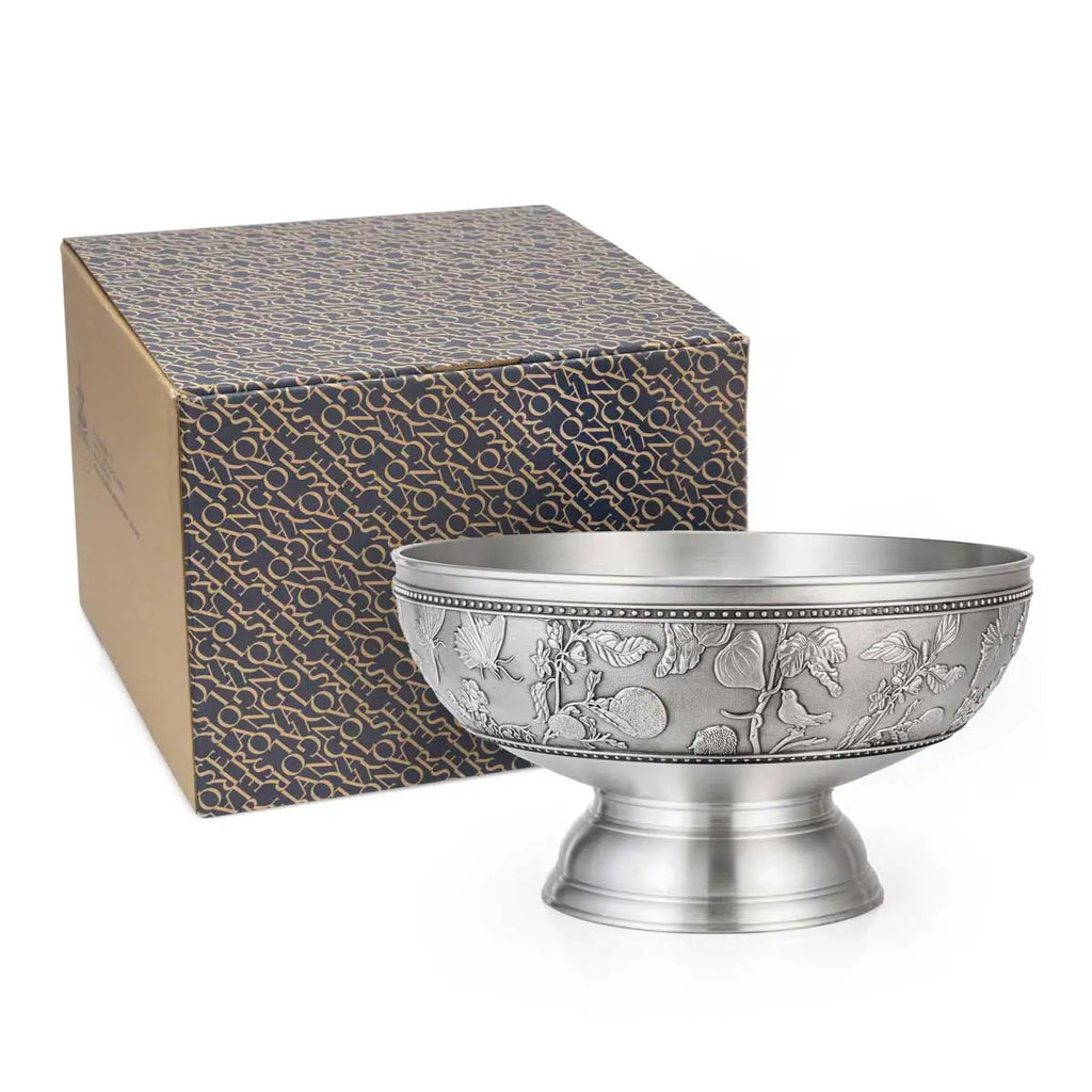 Pewter Merian Fruit Bowl