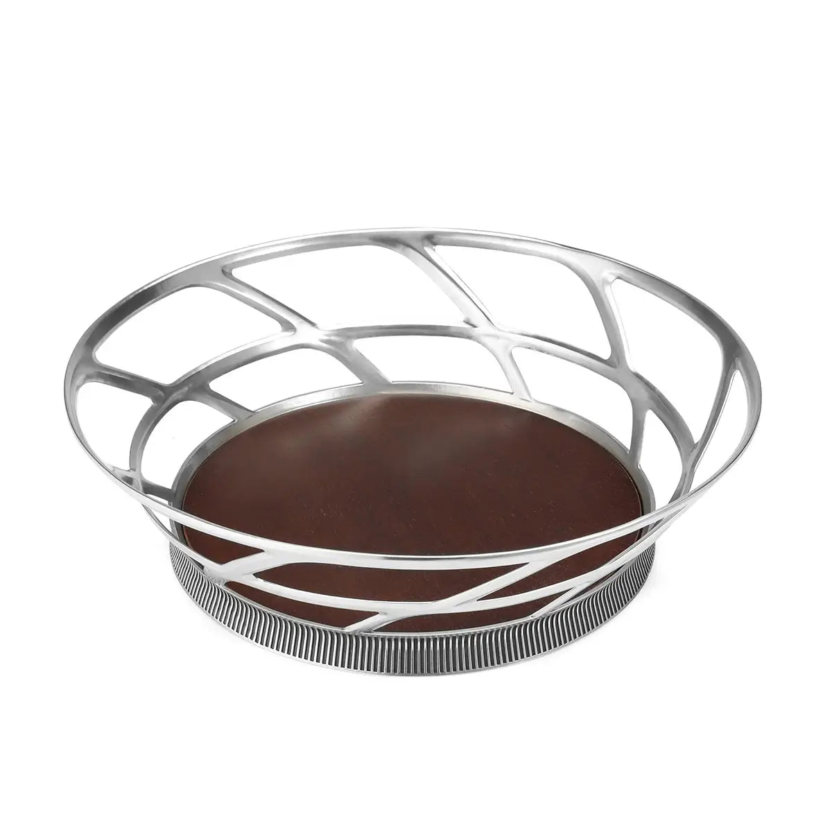 Pewter Lumos Fruit Bowl
